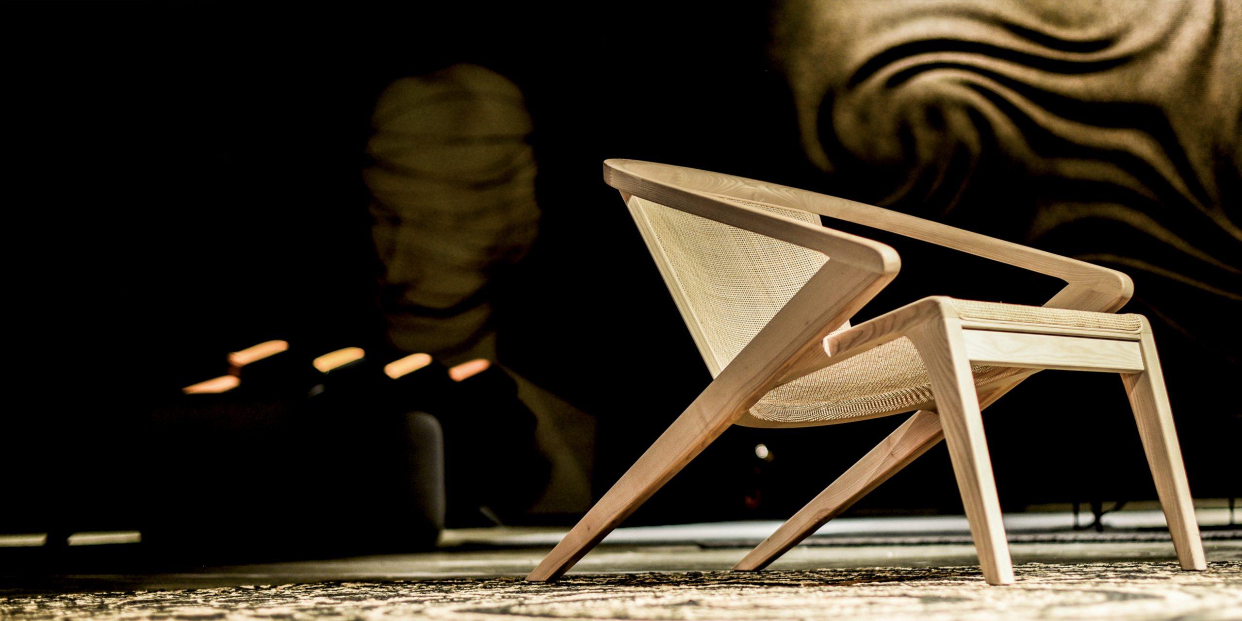 Contemporary P.R Lounge Chair by Alexandre Caldas