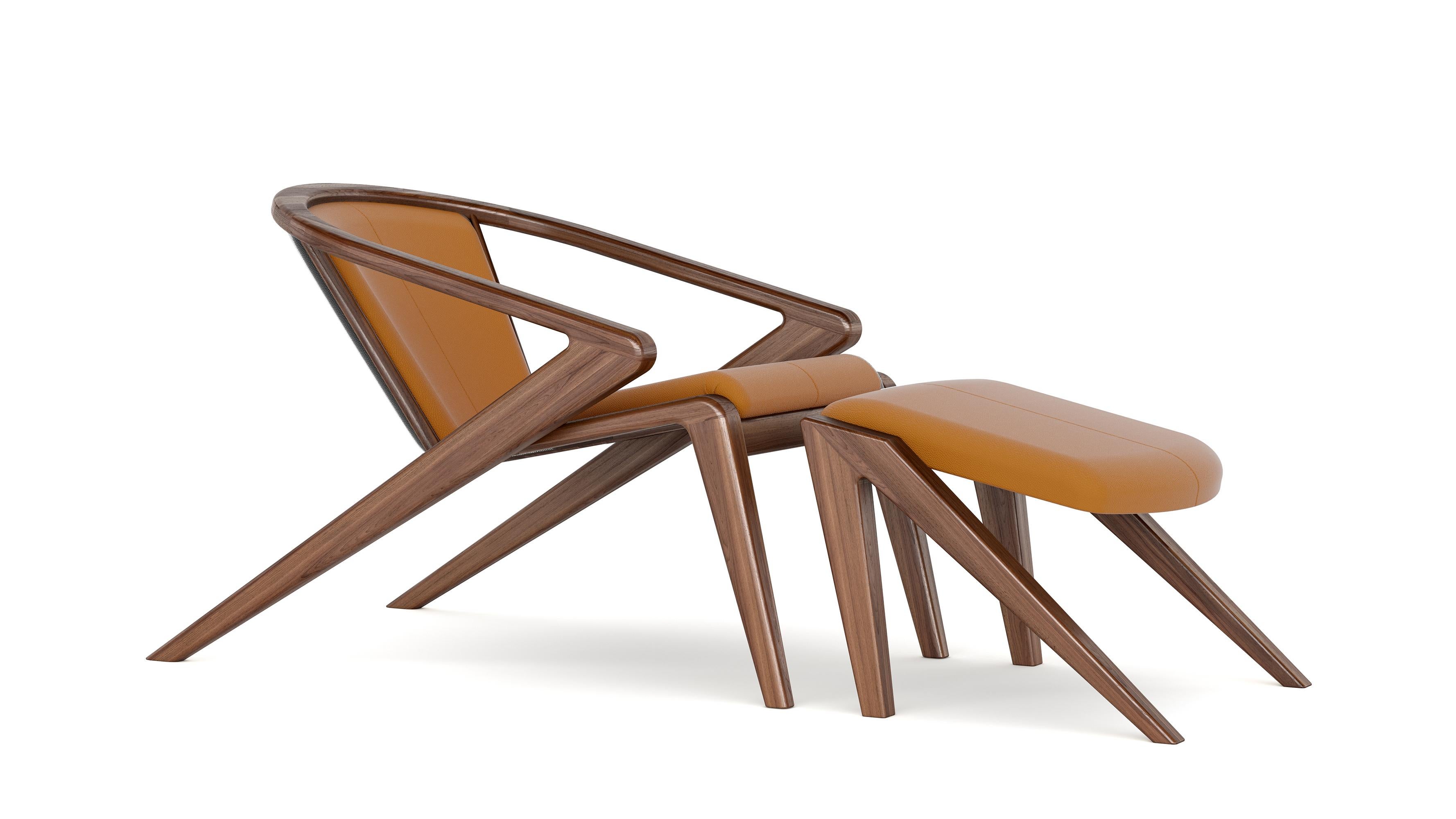 The Portuguese Roots (PR) Lounge Chair designed by Alexandre Caldas is that pure expression of 25 years of the aging process in a story, that ended with the perfect symbiosis between Art and Craftsmanship. Designed to express a story, it is also a