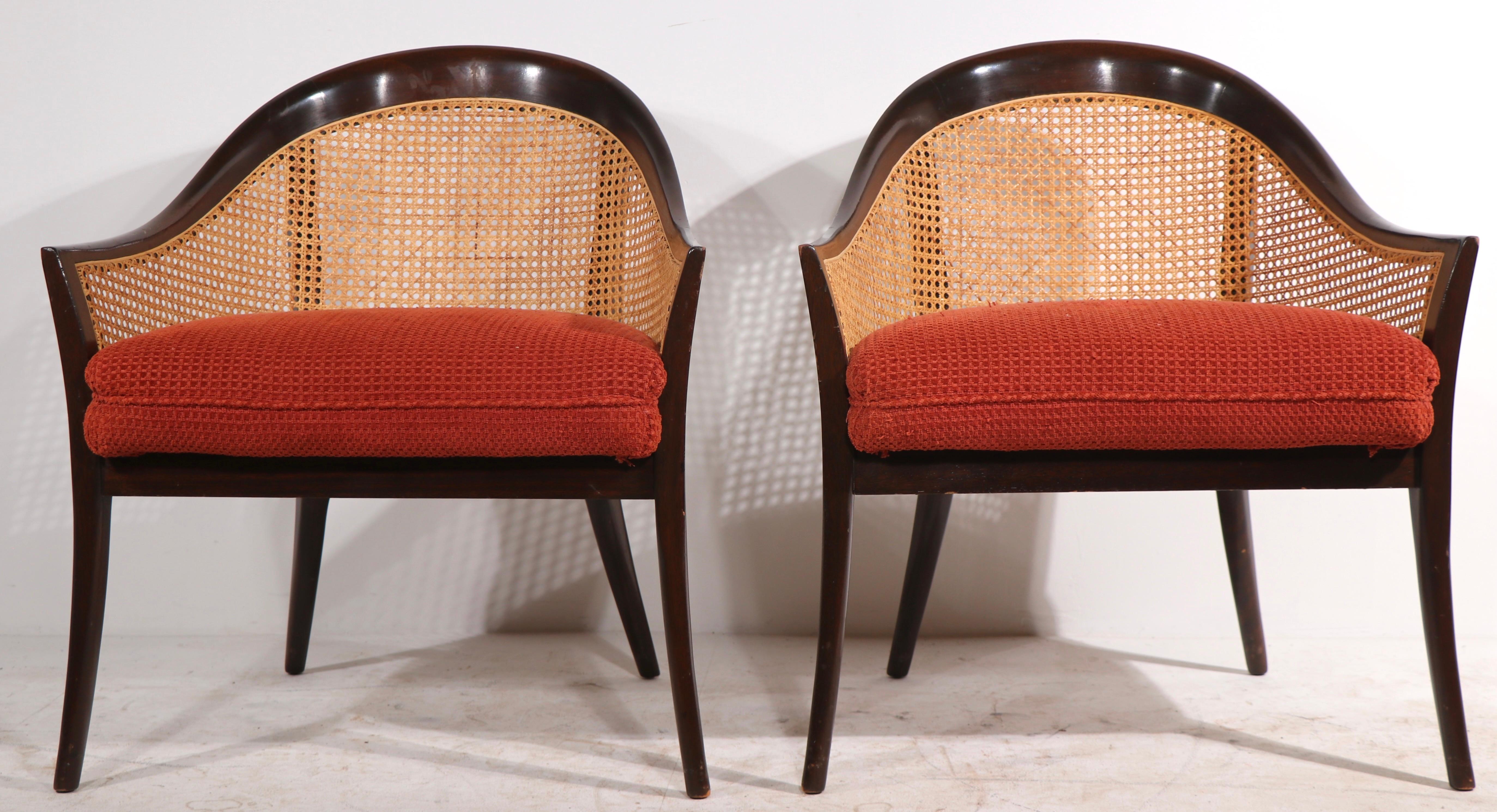 Pr. Lounge Chairs by Harvey Probber 2