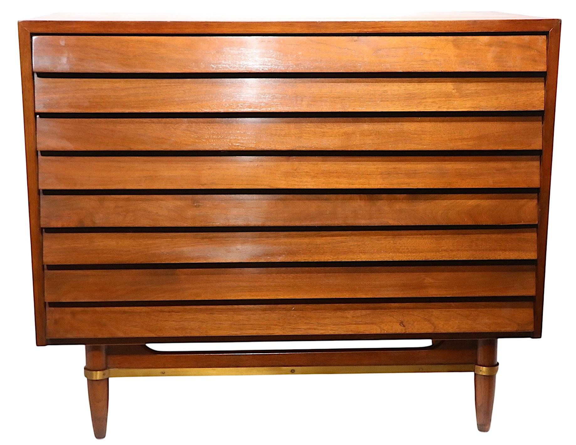 Pr. Mid Century American of Martinsville  Cassapanca Dania di Merton Gershun in vendita 1
