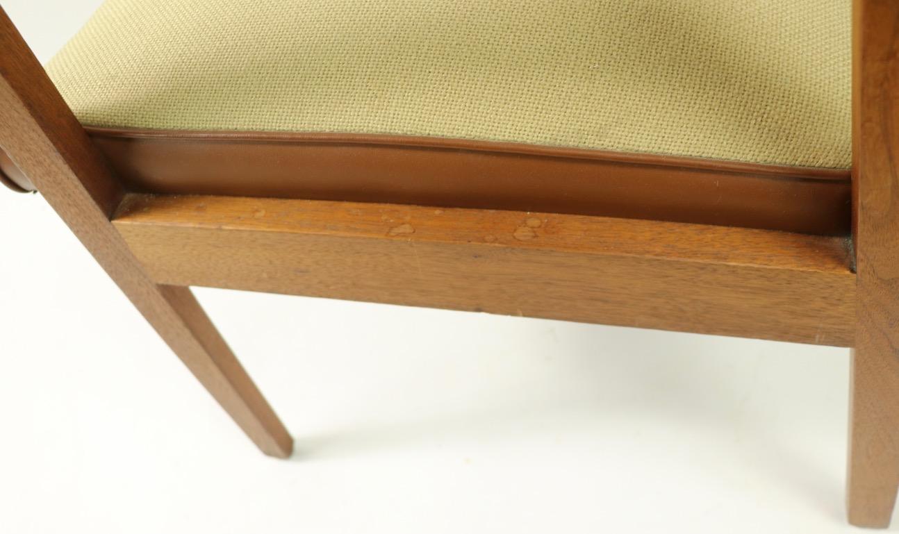 Pair of Mid Century  Armchairs by the ALMA Desk Company after Risom 1