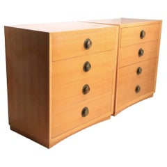 Pr. Mid Century Bachelors Chests Dressers von Thomasville c. 1950's