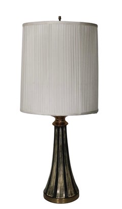 Pr.  Lampes de table en céramique de style brutaliste du milieu du siècle dernier