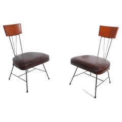 Pr. Mid Century Chairs by Richard McCarthy for Selrite Ca. 1950’s