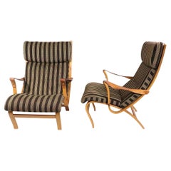 Pr. Mid Century Danish Modern Clipper Lounge Chairs von Soren Nissen & Ebbe Gehl
