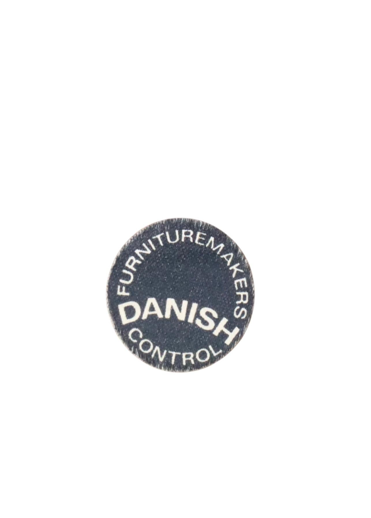 Pr. Dänische moderne Esszimmerstühle aus der Mitte des Jahrhunderts, att. an Poul Volther für  Fremde Rojle im Angebot 14