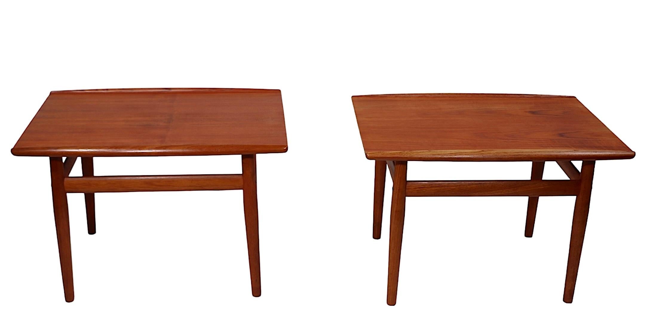 Pr. Tables d'appoint danoises modernes du milieu du siècle dernier par Grete Jalk pour Glostrup Mobelfabrik en vente 11