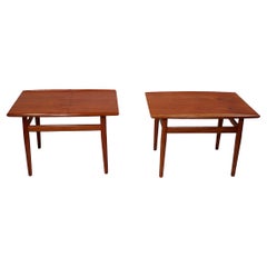 Pr. Tables d'appoint danoises modernes du milieu du siècle dernier par Grete Jalk pour Glostrup Mobelfabrik