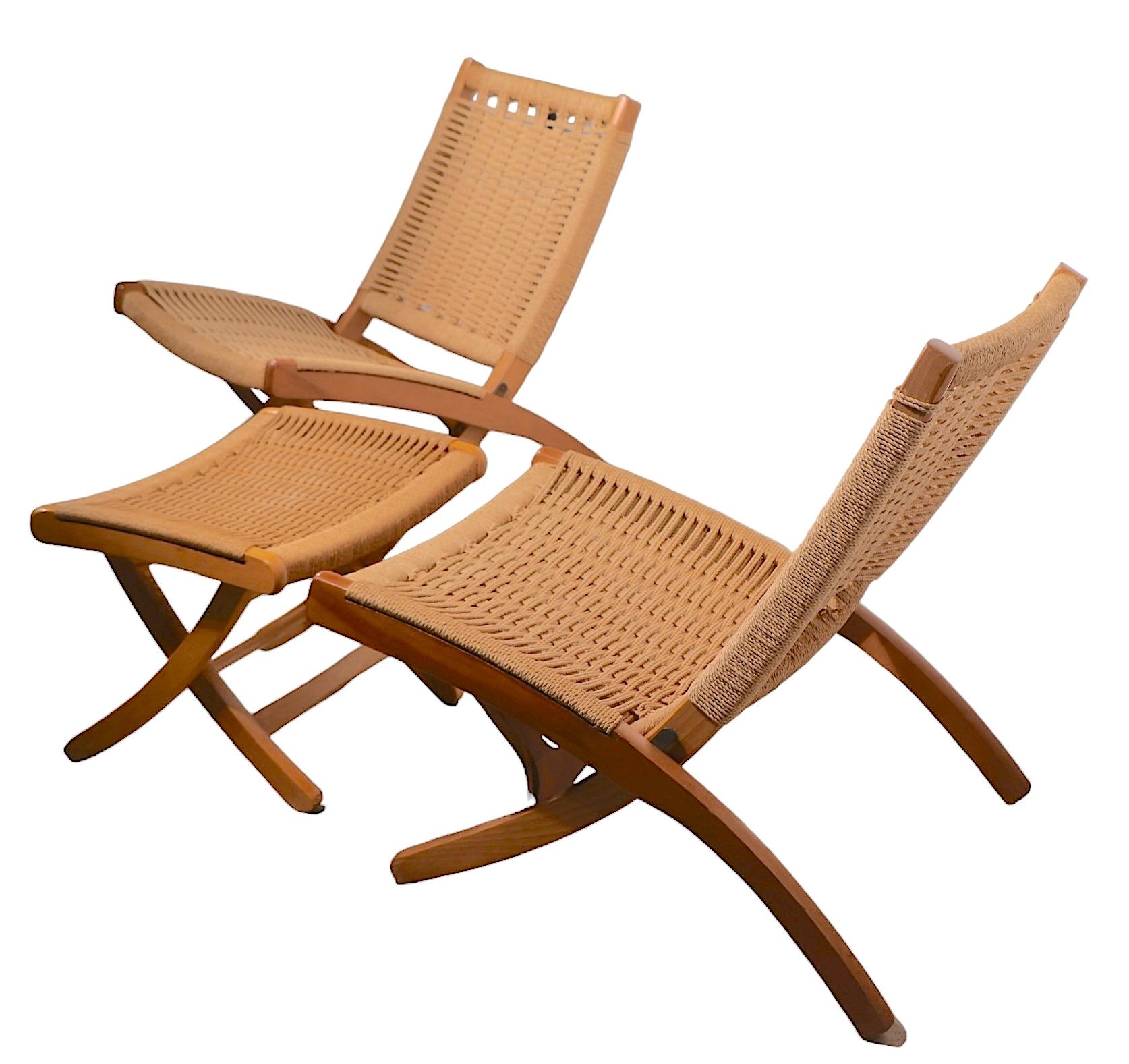 Pr. Klappbare Loungesessel und Ottomane aus der Mitte des Jahrhunderts, ca. 1950, hergestellt in Jugoslawien im Angebot 7