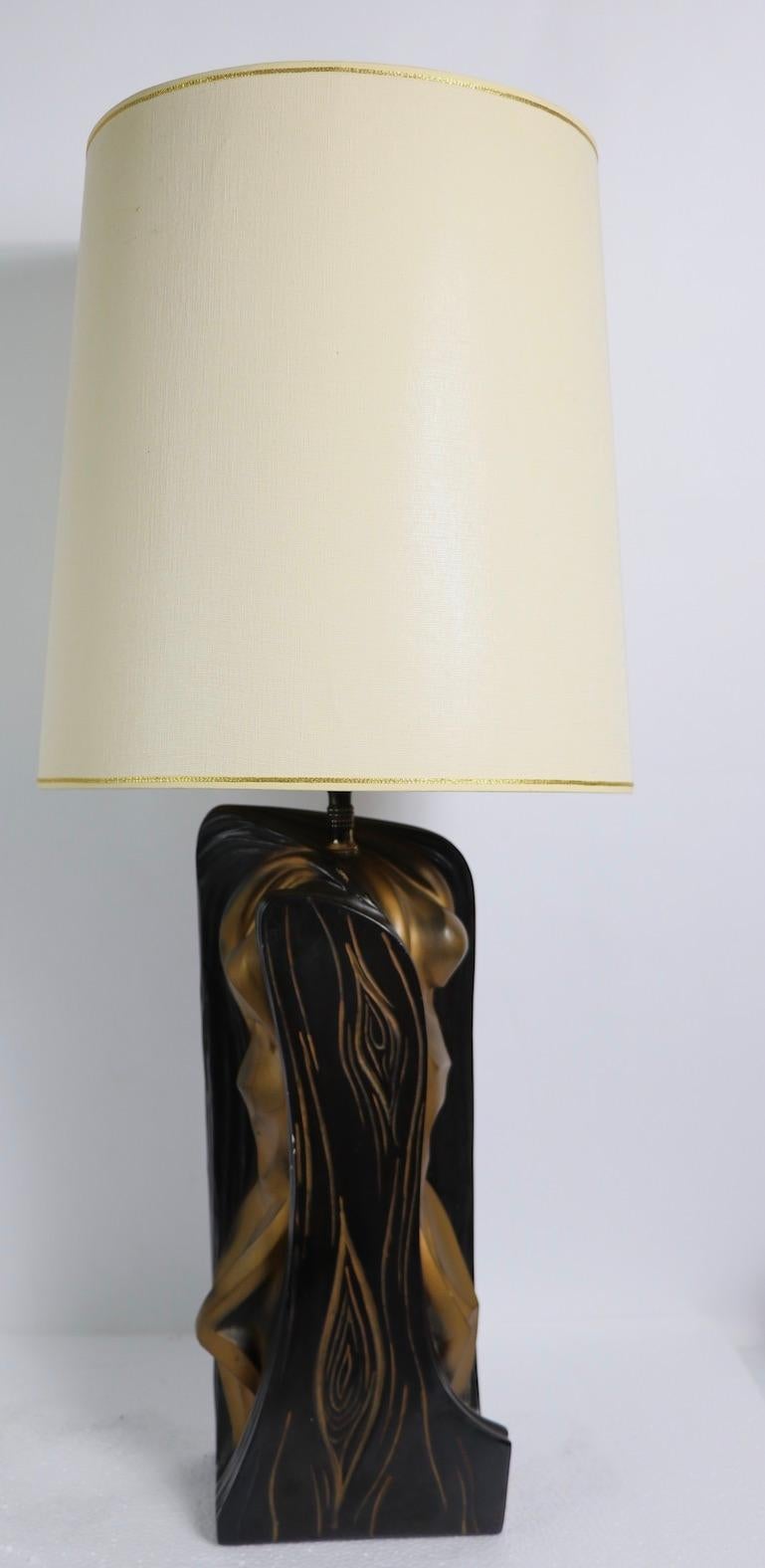 Pr. Mid Century Lamps by FAIP For Sale 1