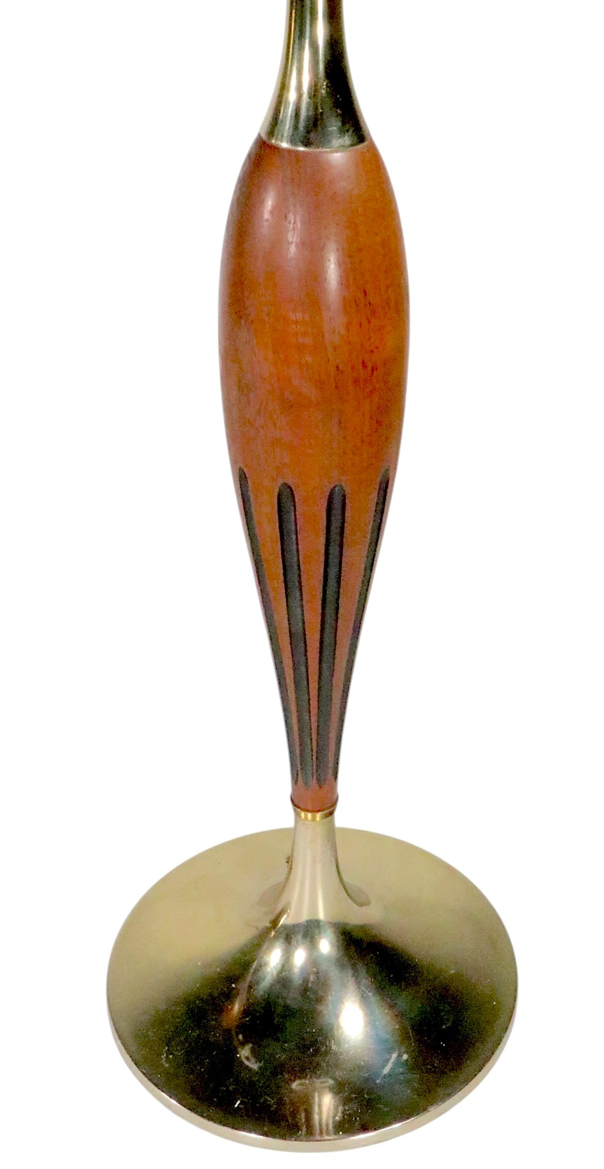 Américain Pr. Mid Century Laurel Table Lamps en vente
