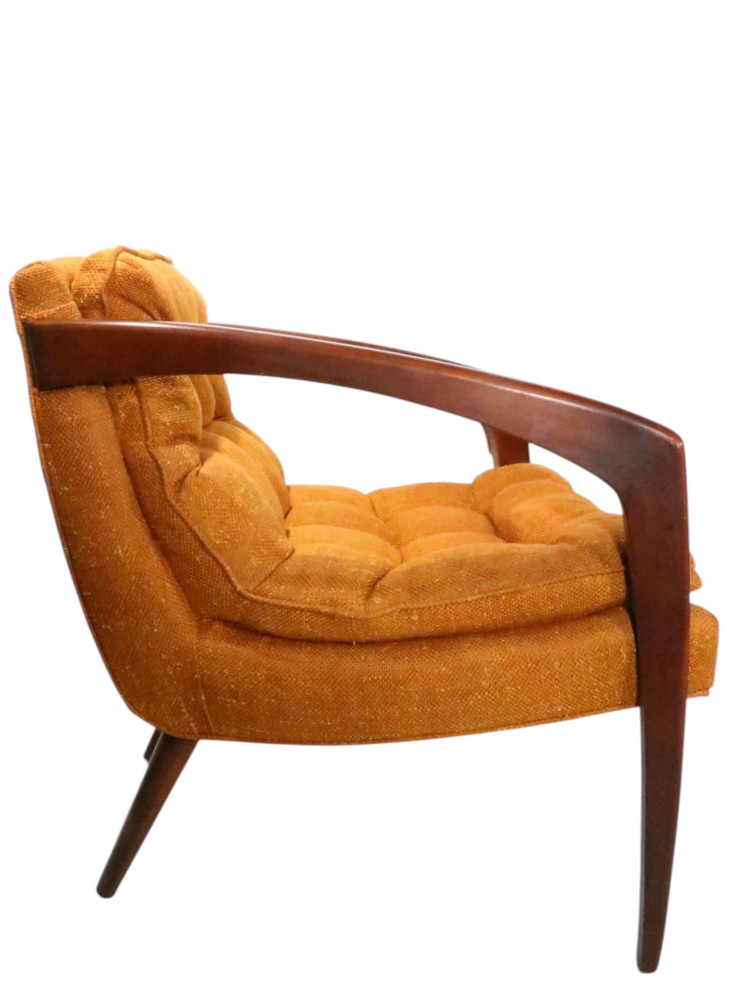 Pr. Mid Century Lounge Stühle att. zu R. Huber c 1960's im Angebot 11