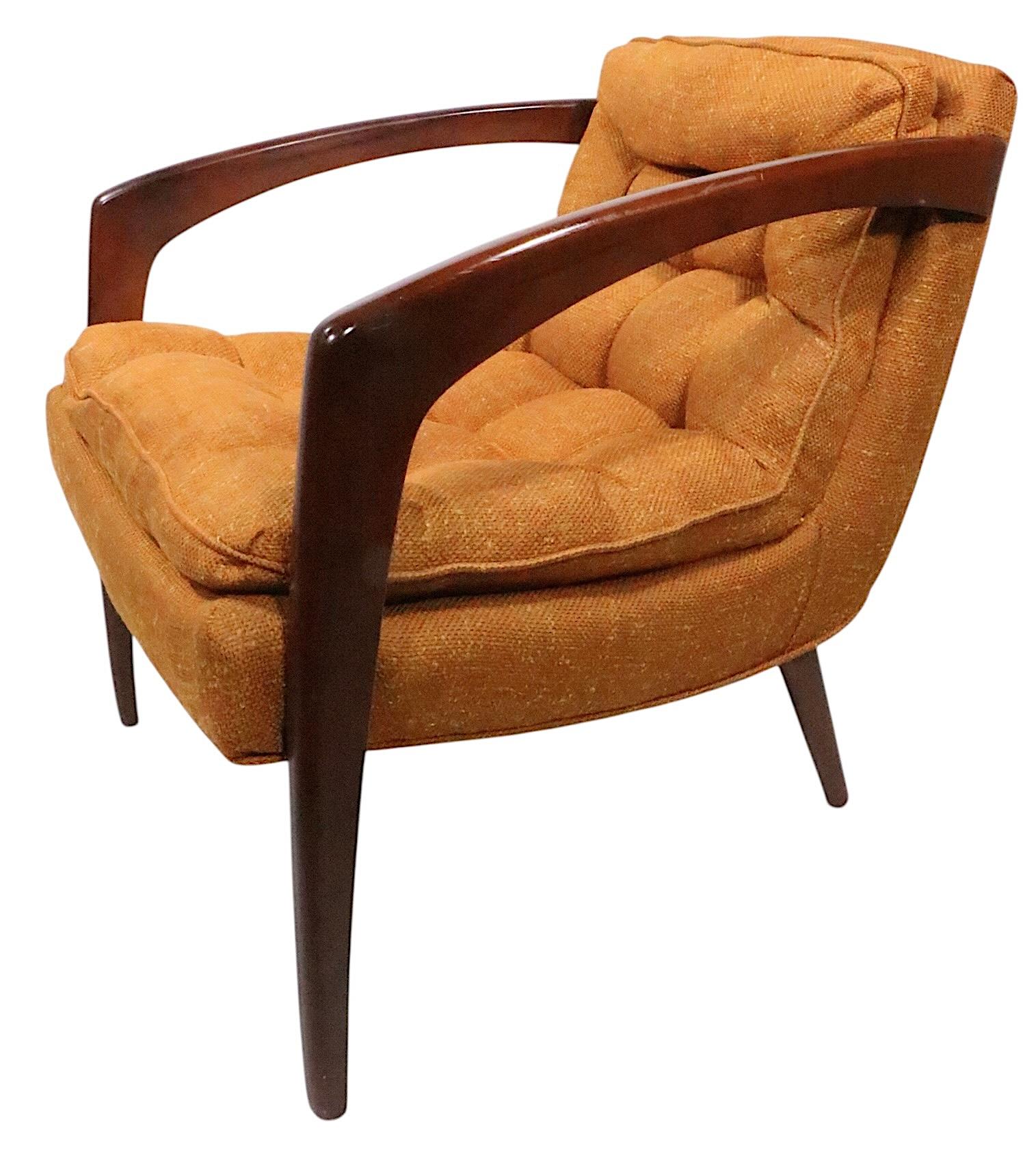 Pr. Mid Century Lounge Stühle att. zu R. Huber c 1960's im Angebot 1