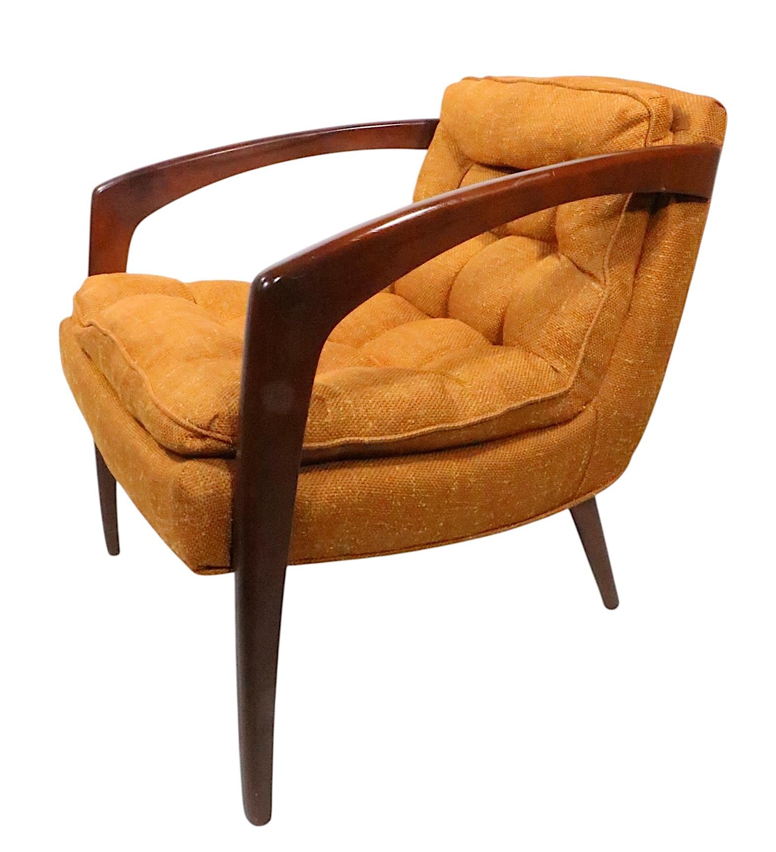 Pr. Mid Century Lounge Stühle att. zu R. Huber c 1960's im Angebot 2