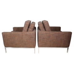 Pr. Sillas de salón de mediados de siglo diseñadas por Florence Knoll para Knoll International