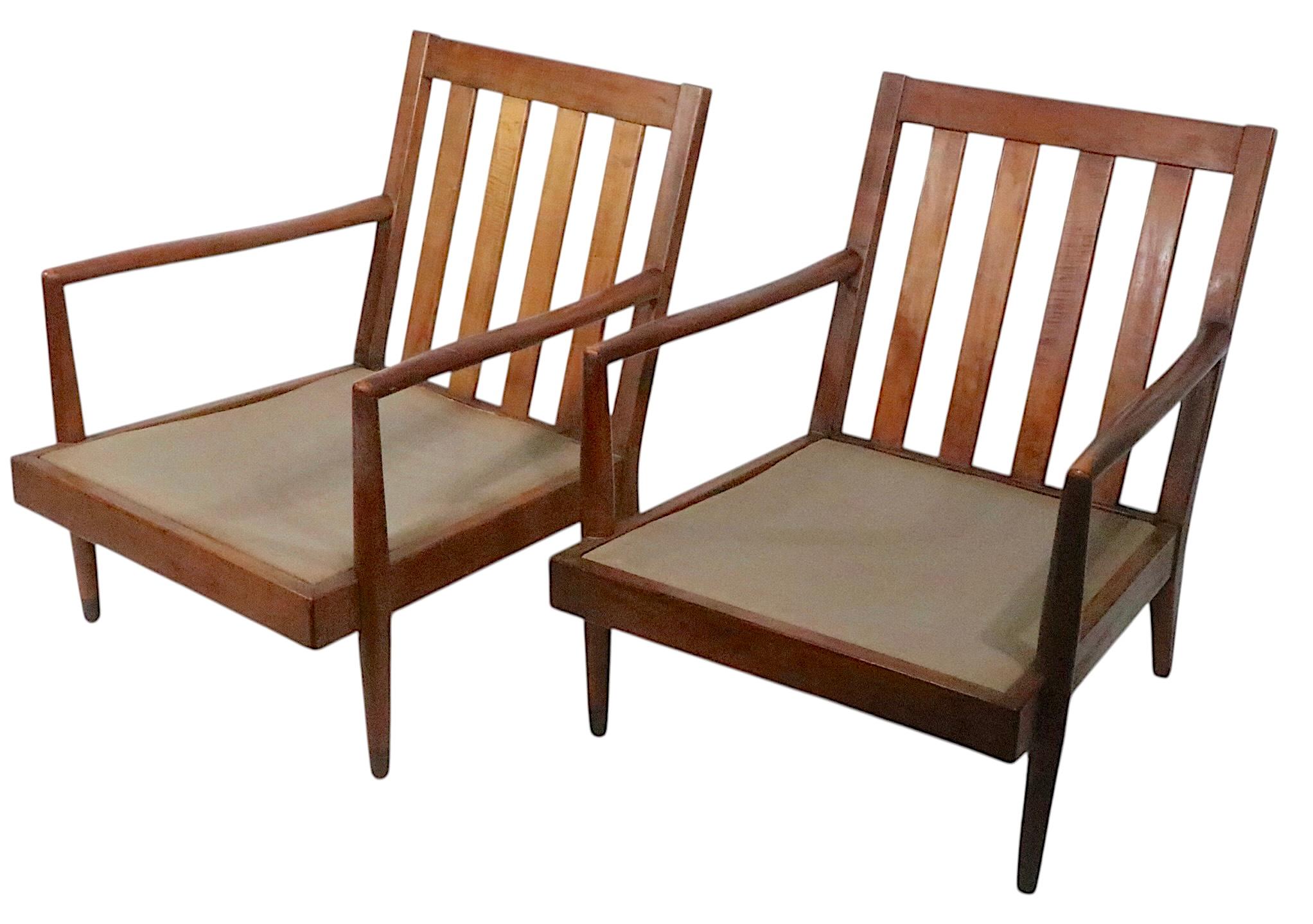 Pr. Sedie da salotto del Mid Century nello stile di Robsjohn Gibbings in vendita 3