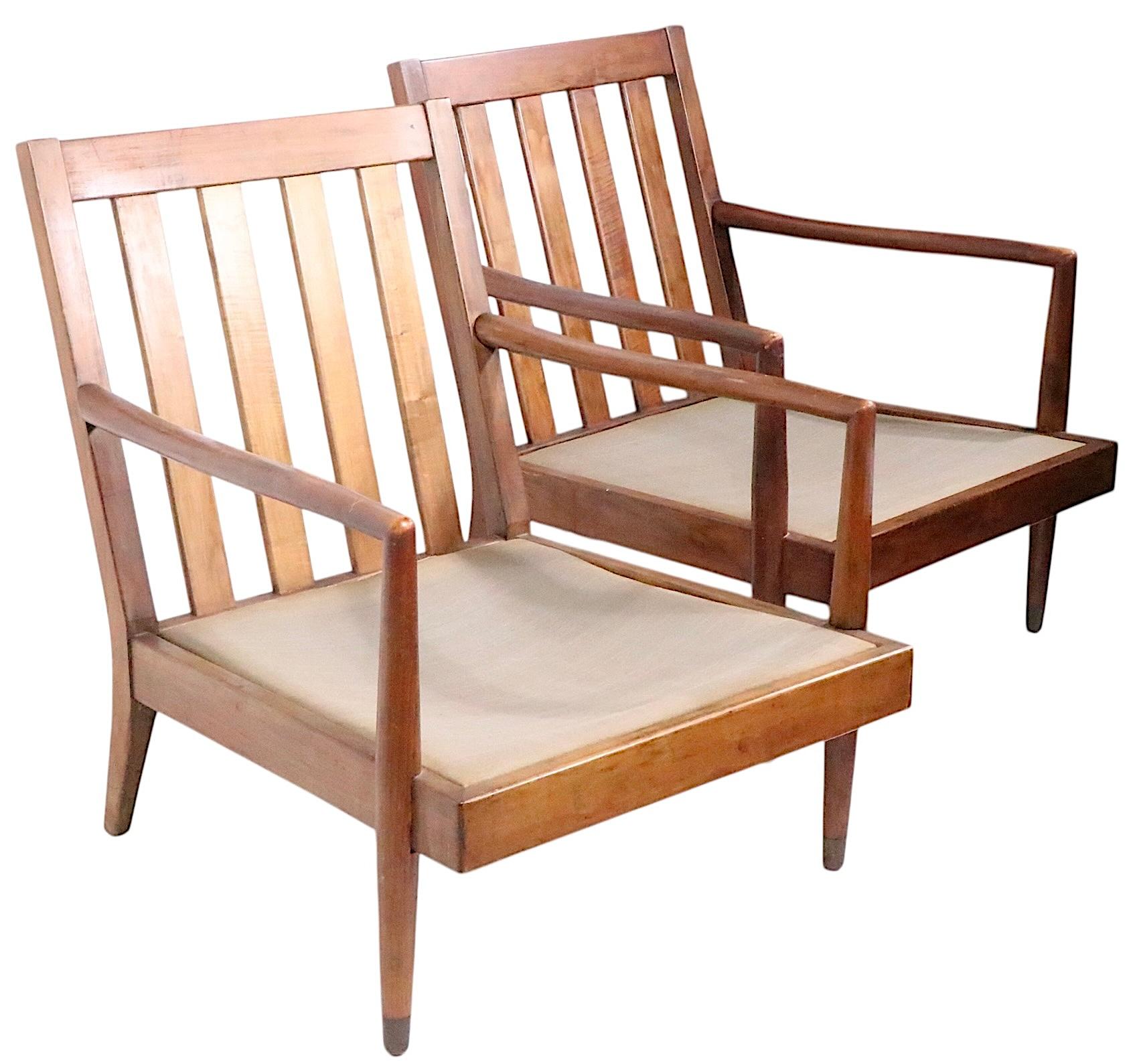 Pr. Sedie da salotto del Mid Century nello stile di Robsjohn Gibbings in vendita 7