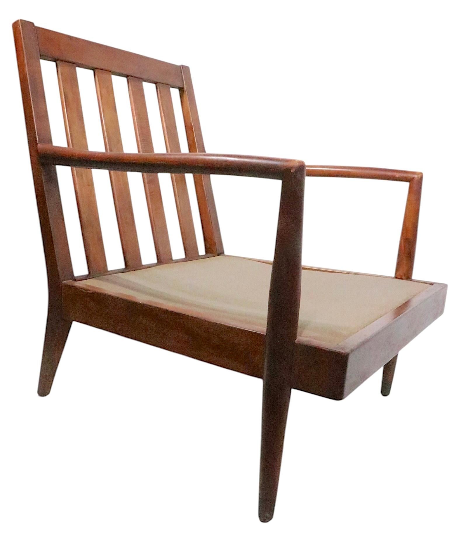Americano Pr. Sedie da salotto del Mid Century nello stile di Robsjohn Gibbings in vendita
