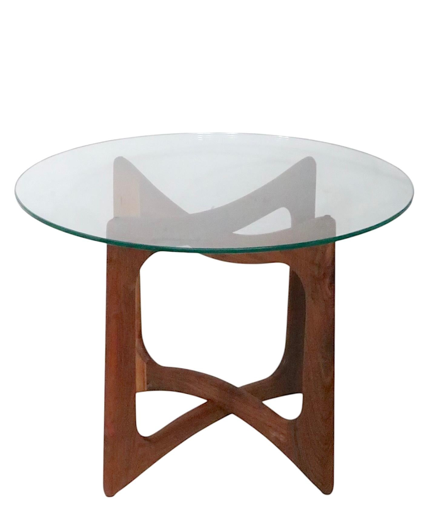 Pr. Mid Century Side End Tables designed by Adrian Pearsall by Craft Associates For Sale 3