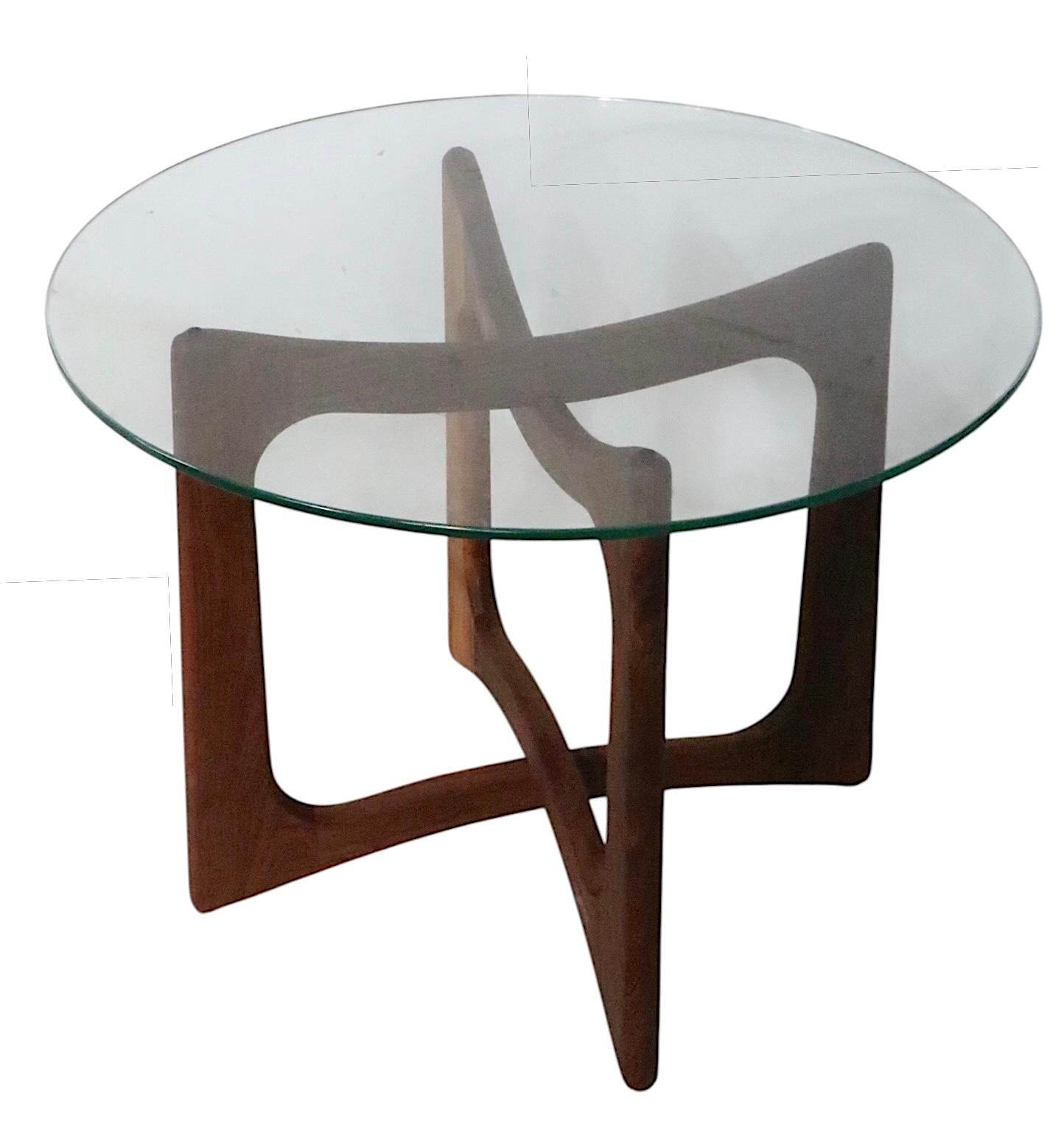 Mid-Century Modern Pr. Mid Century Side End Tables designed by Adrian Pearsall by Craft Associates For Sale