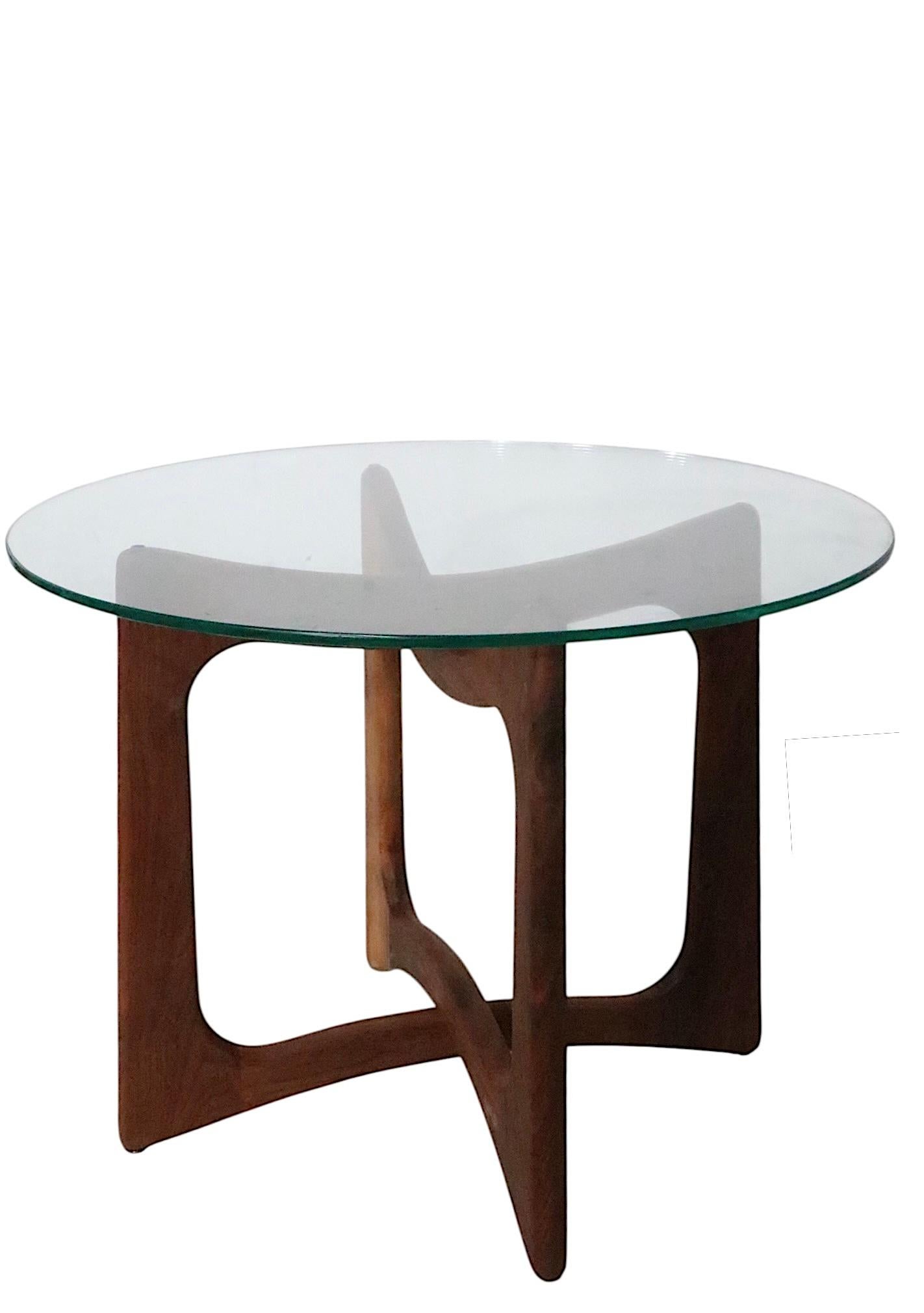 American Pr. Mid Century Side End Tables designed by Adrian Pearsall by Craft Associates For Sale