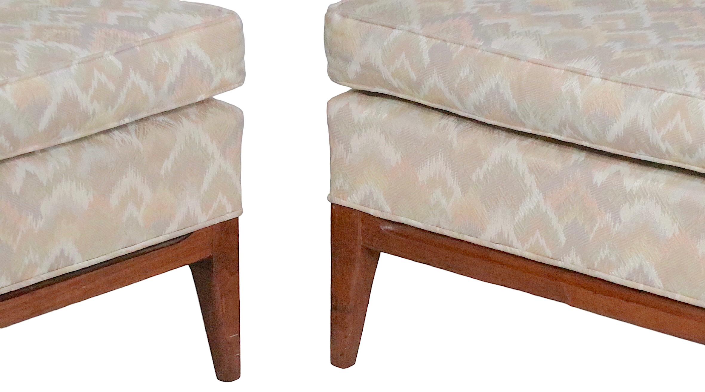 Pair. Mid Century Tub Chairs After Robsjohn Gibbings, circa 1950 - 1960s For Sale 7