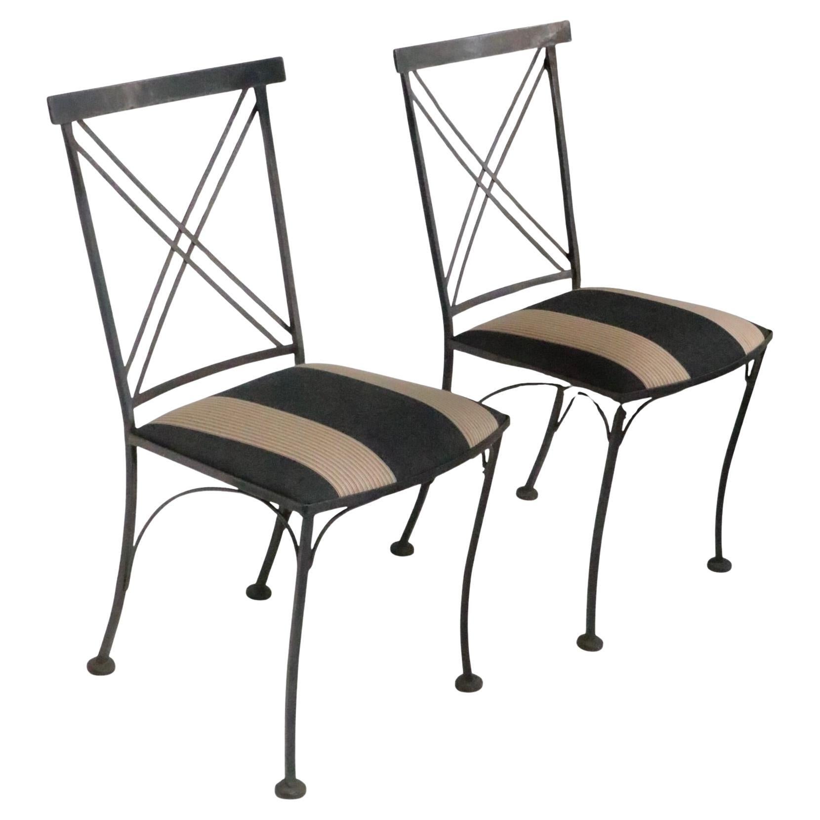 Pr. Neo Classic X Back Stühle aus Schmiedeeisen von Lyon - Shaw Inc. im Angebot