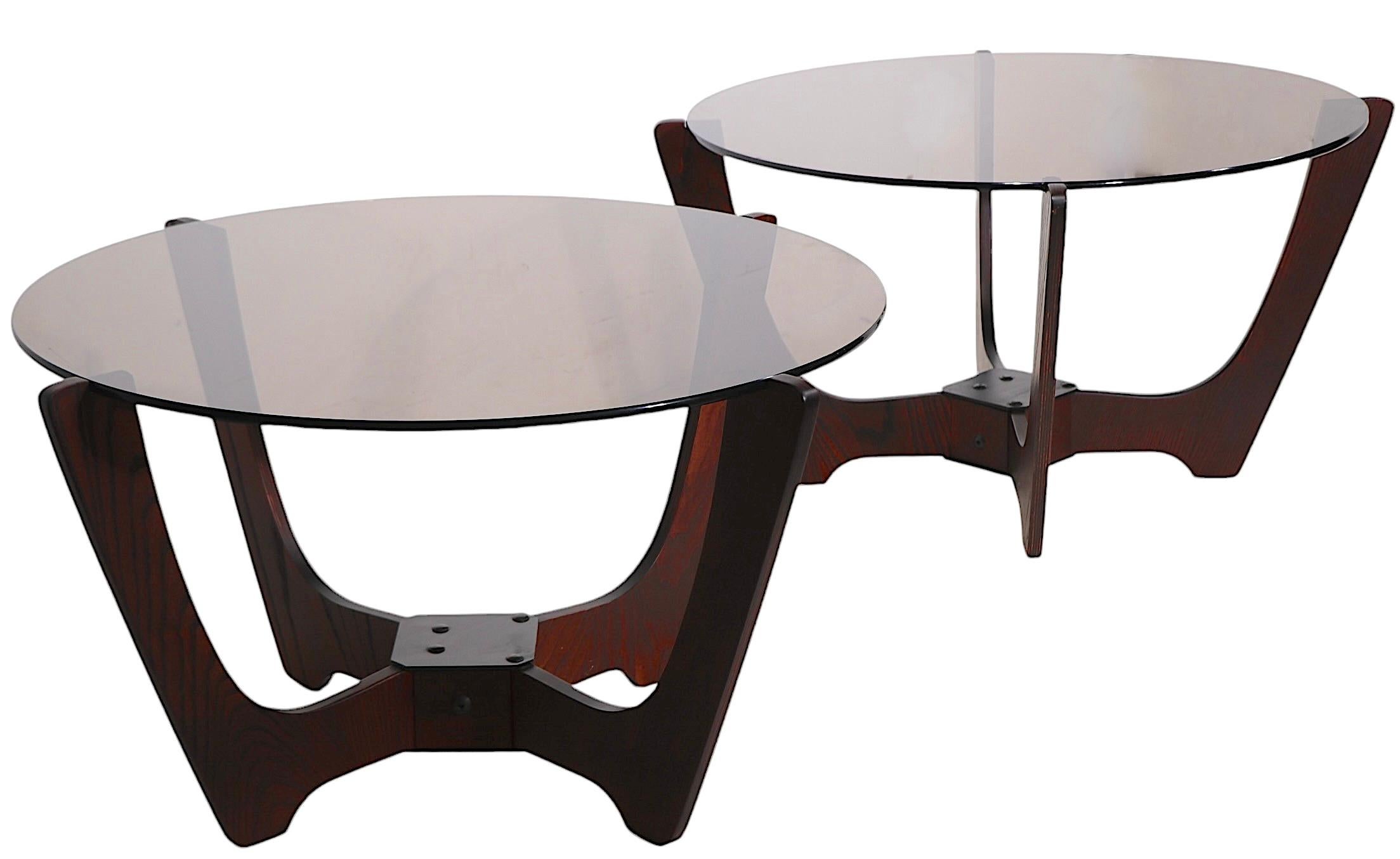 XX secolo Pr. Tavolini Odd Knutsen Luna realizzati in Norvegia per IMG negli anni 1950/60 circa in vendita