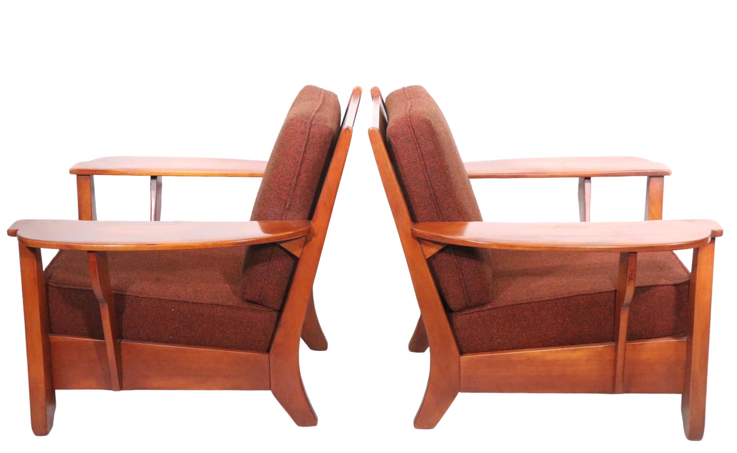 cushman paddle arm chair