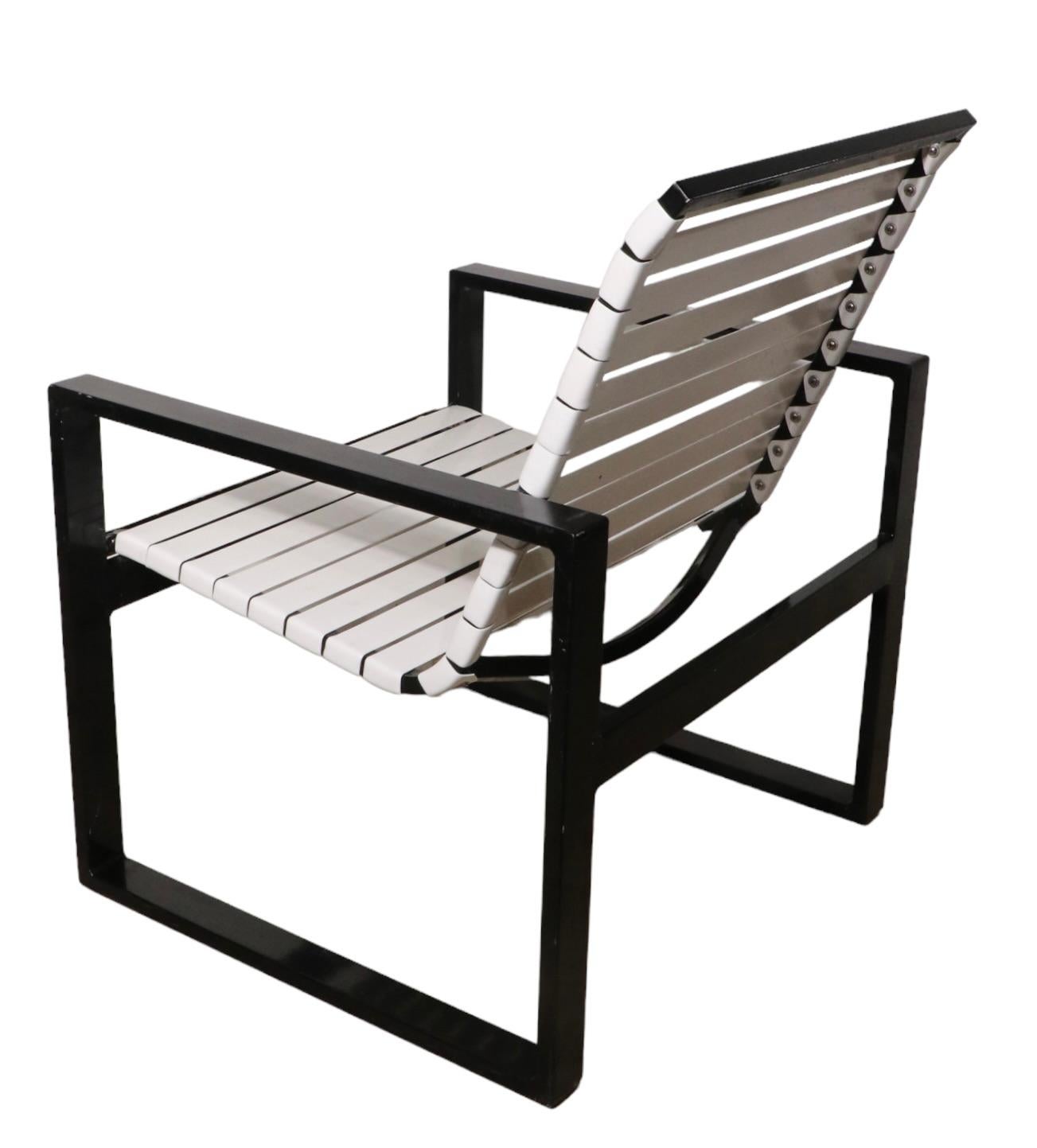 Postmoderne Pr. Chaises longues de jardin d'appoint pour patio en vente