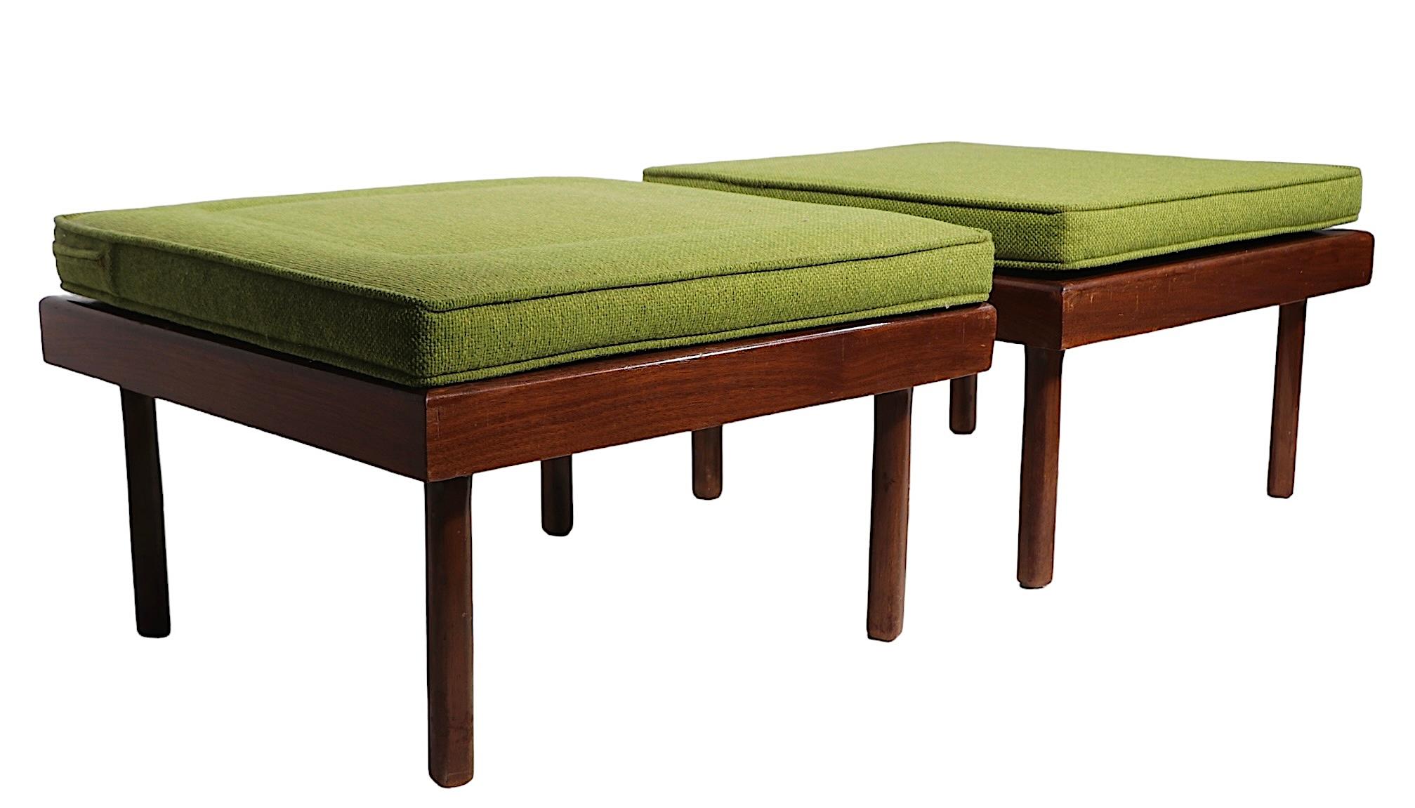 Pr. Robsjohn Gibbings Tables  Benches Ottomans Stools In Good Condition In New York, NY