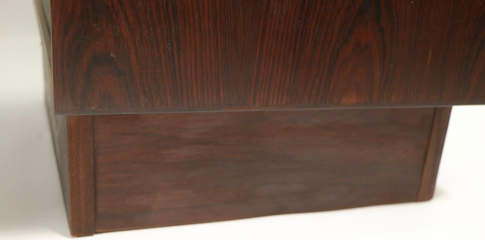 Pair of Rosewood Danish Modern Nightstands by Dyrlund 12