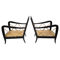 Pr. Sinuous Lounge Chairs Made in Italy