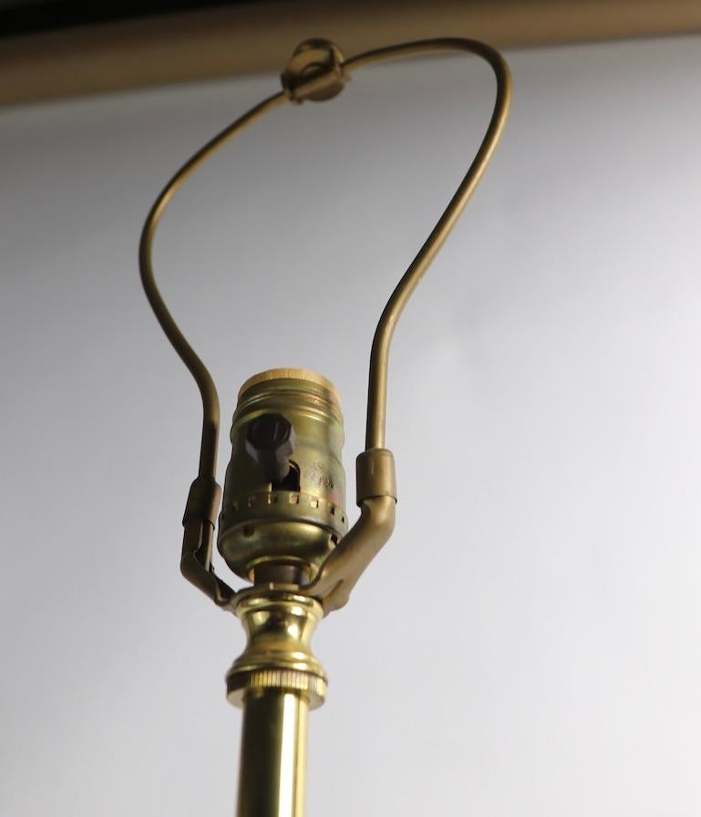 Brass Pair of Stiffel Lamps after Parzinger For Sale