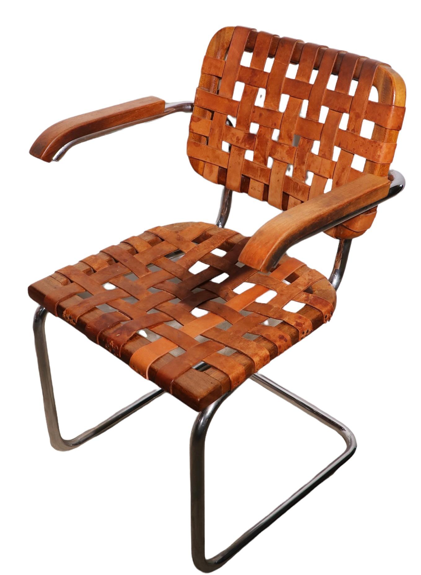 cesca leather chair