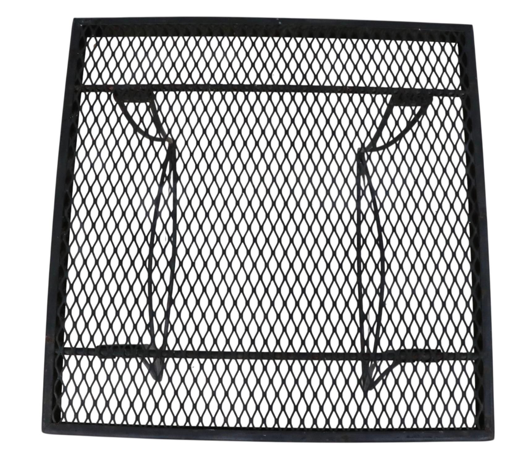 Pr Vintage Homecrest Bottemilller Garden Patio Poolside Tables For Sale 4