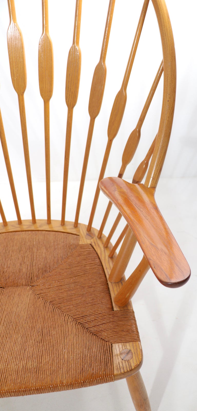 Pr. Wegner Hansen Peacock Chairs For Sale at 1stDibs