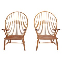 Pr. Wegner Hansen Peacock Chairs