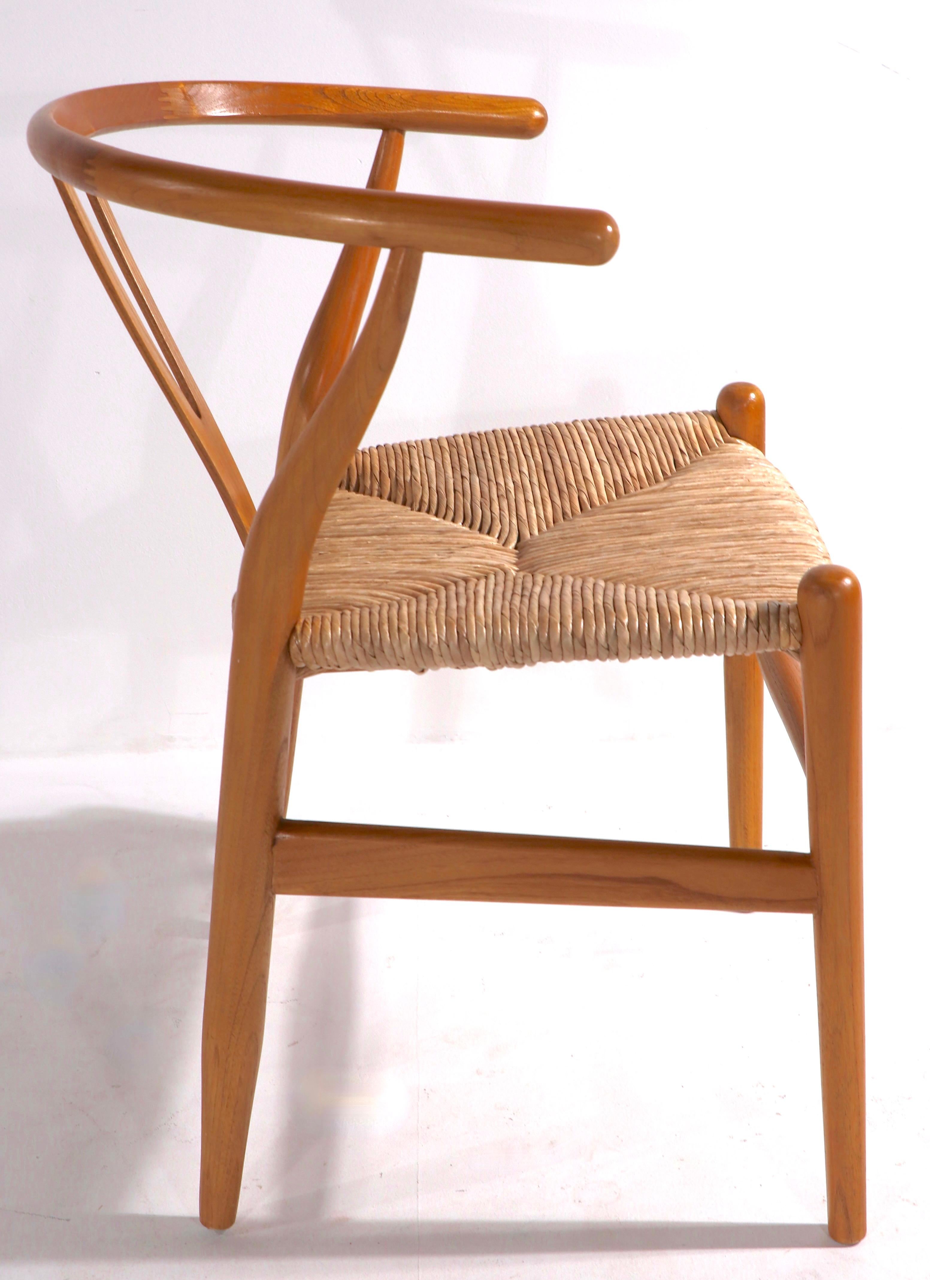 Wood Pair of Chairs