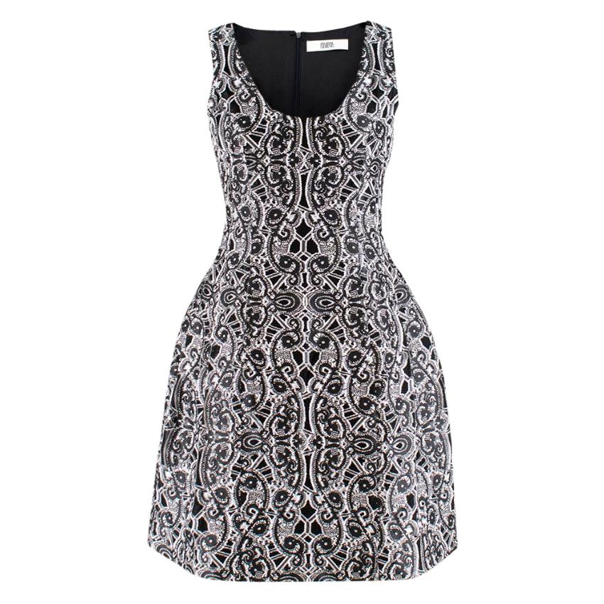 prabal gurung black and white dress