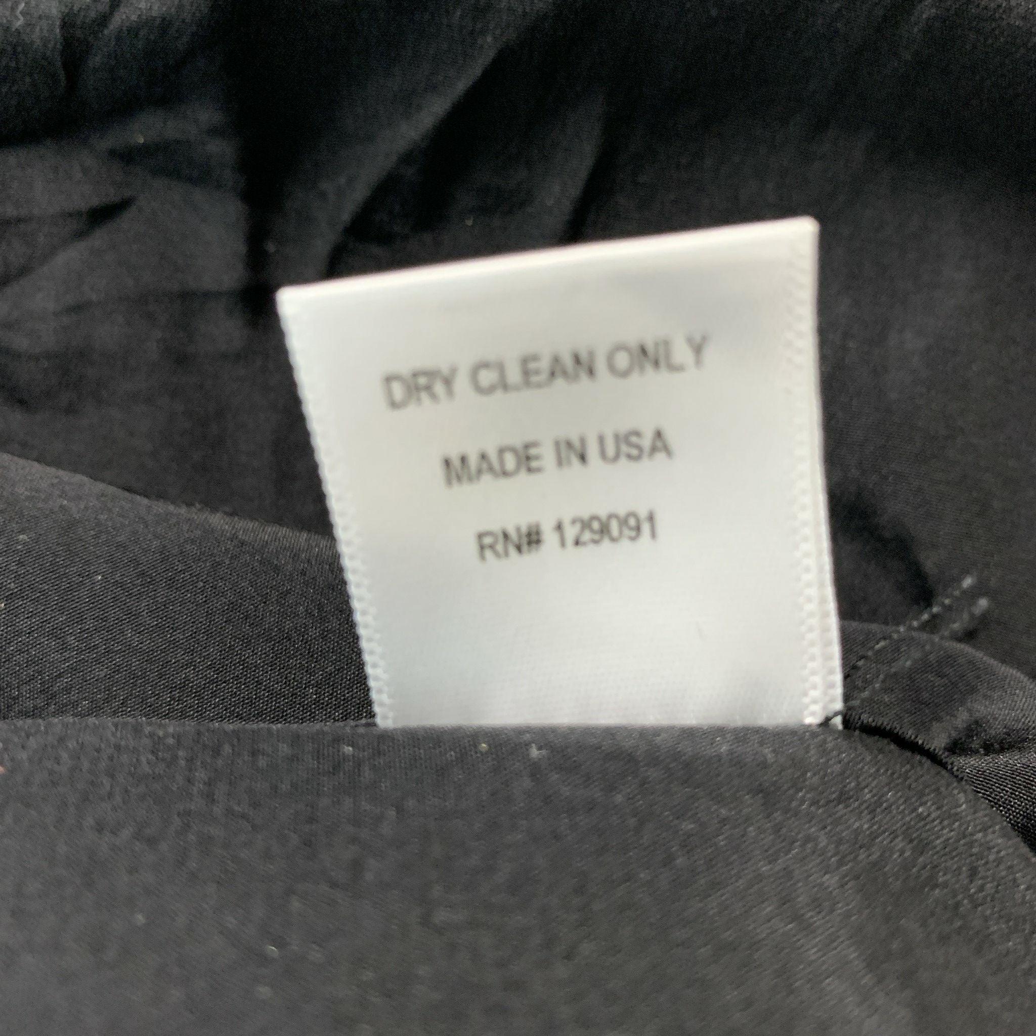 PRABAL GURUNG Size 2 Sequined Black Polyester  Dress For Sale 1