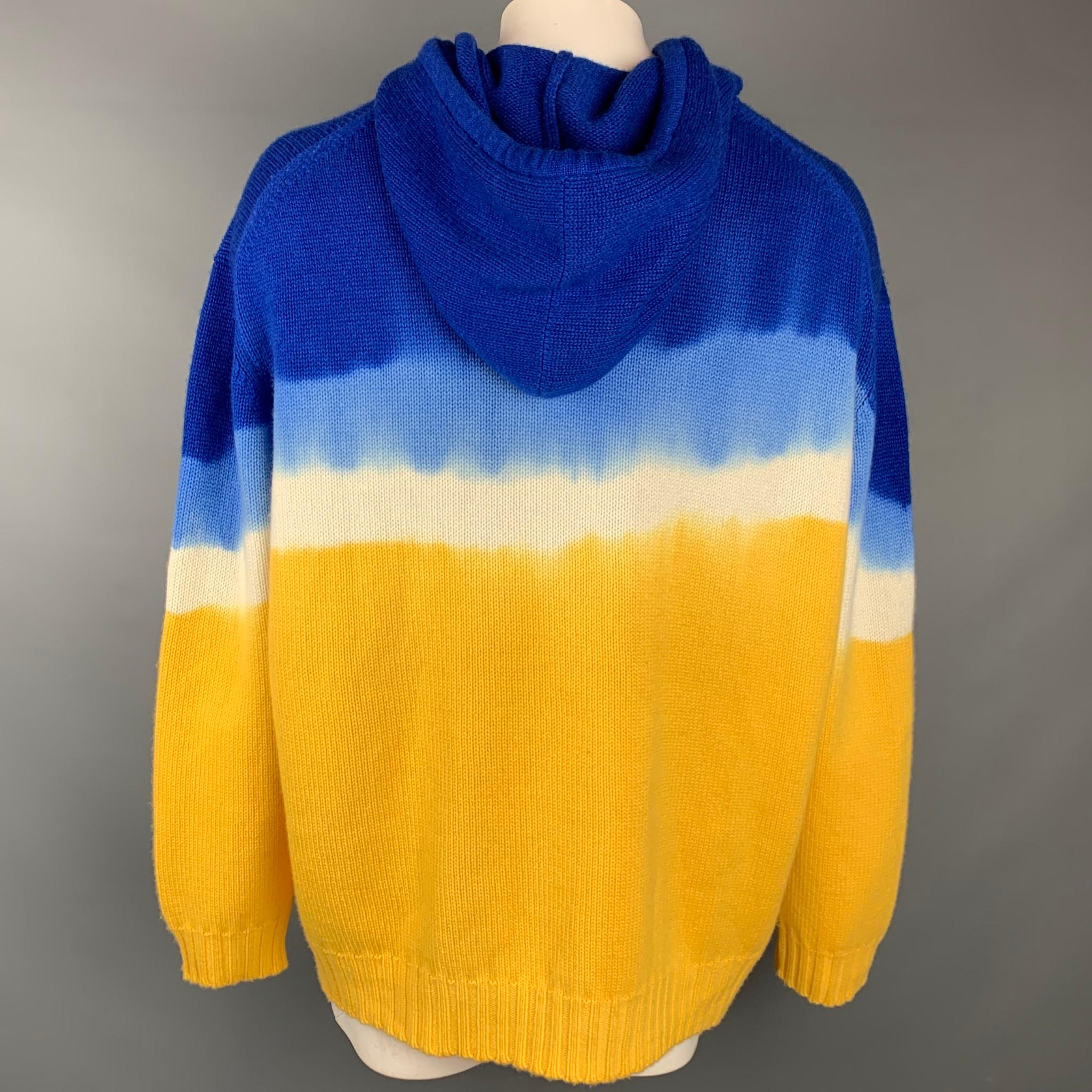 tie dye cashmere sweater
