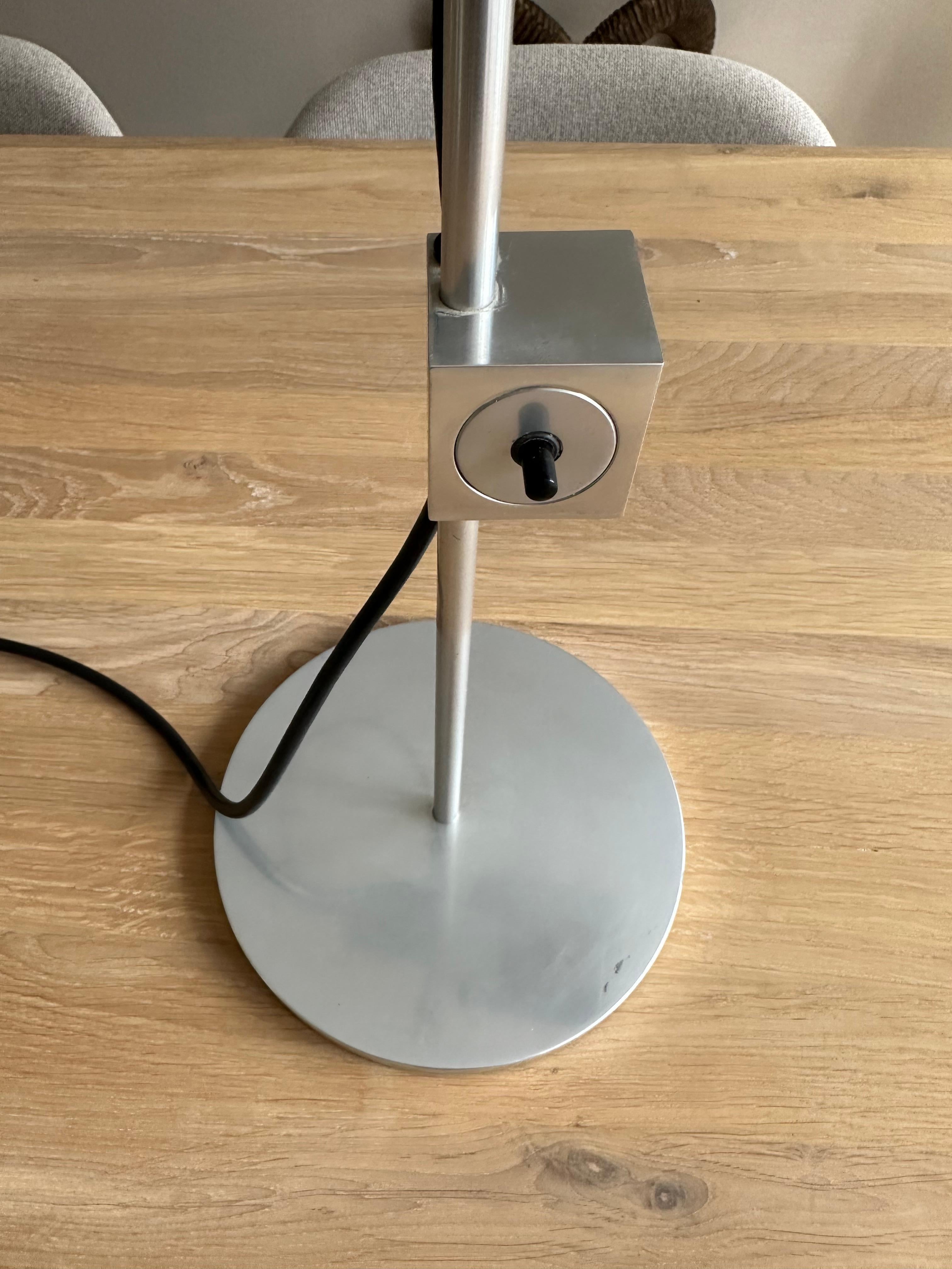 Hand-Crafted Practical and Aesthetically Pleasing Peter Nelson Table or Desk Lamp, 1960s For Sale