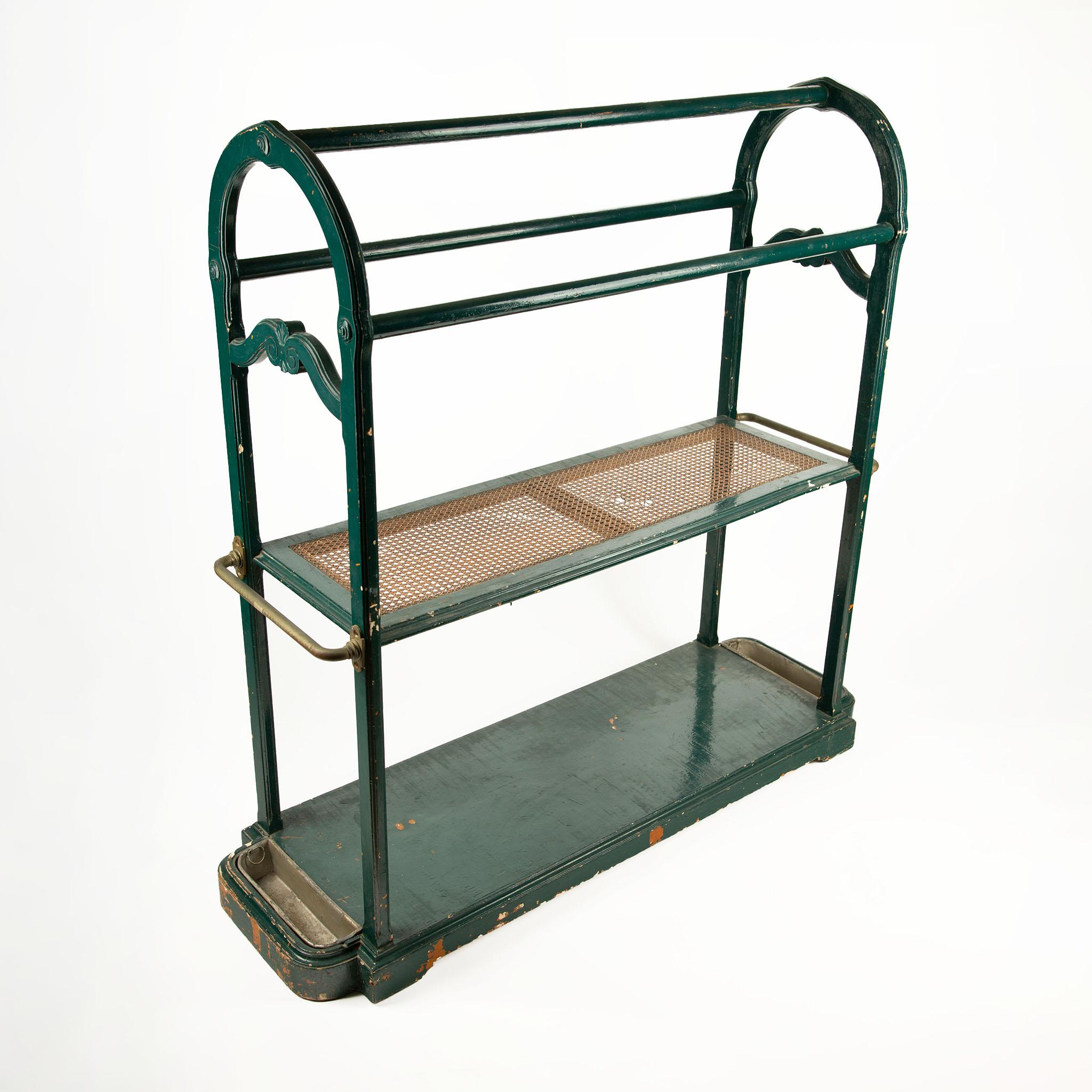 Practical Elegance: 19th Century Hall Stand (Jette Habits) In Good Condition For Sale In New York, NY