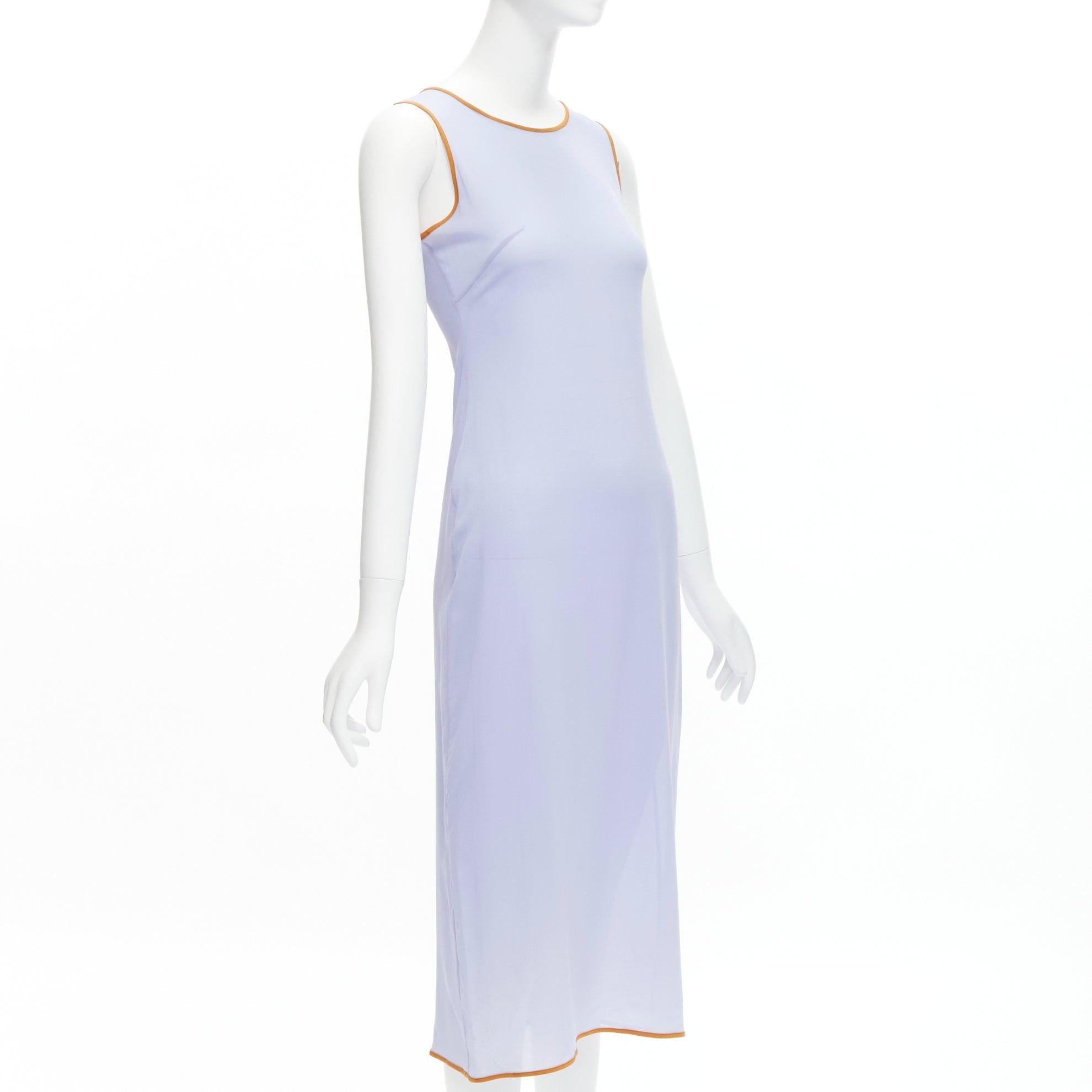 lavender prada dress