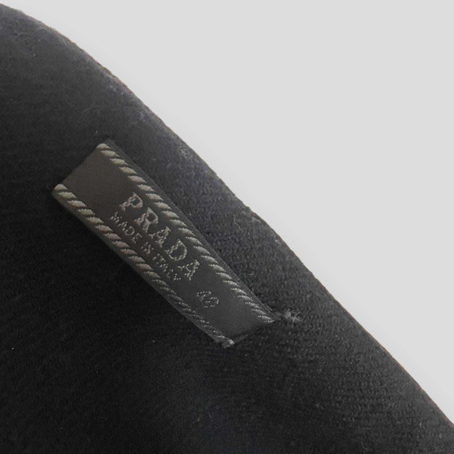 Prada 1999 F/W runway wool suit 5