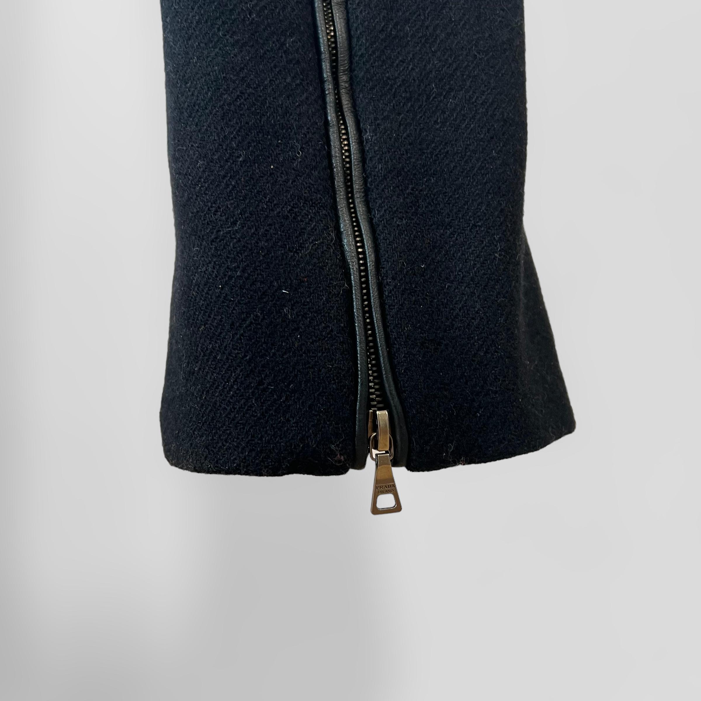 Prada 1999 wool pants + corset set 2