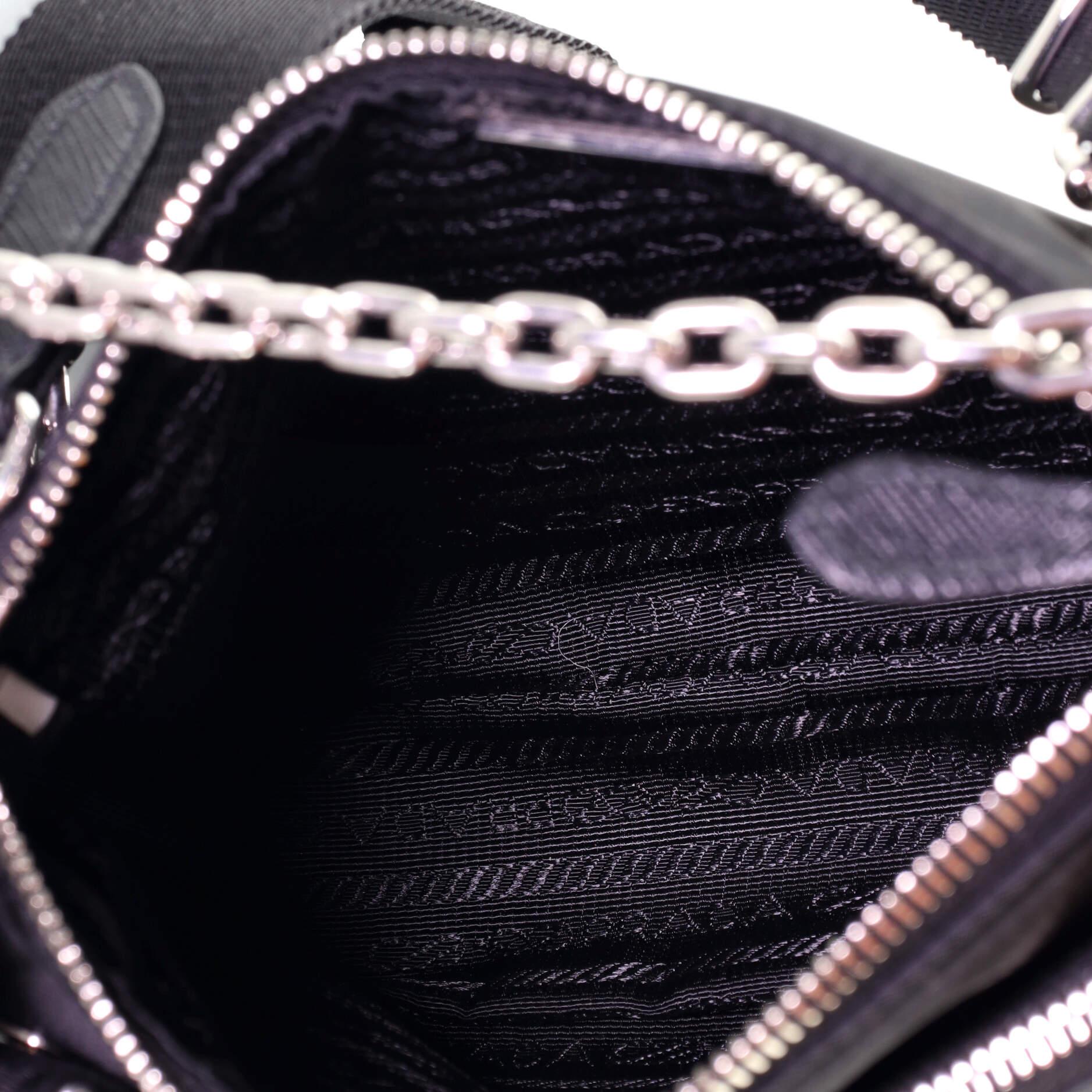 Prada 2-in-1 Umhängetasche aus Nylon Re-Nylon 1