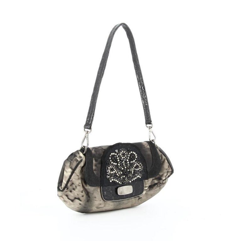 Vintage 1999 Prada Sport Mini Baguette Shoulder Bag