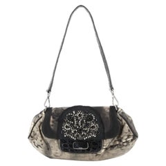 Prada 2000's Baguette Shoulder Bag in Leather